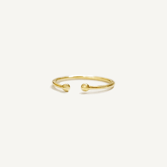The Any-size Polka Ring in Solid Gold