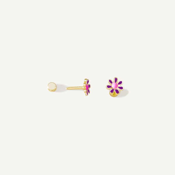 The Baby Tropical Flower Flat Back Studs