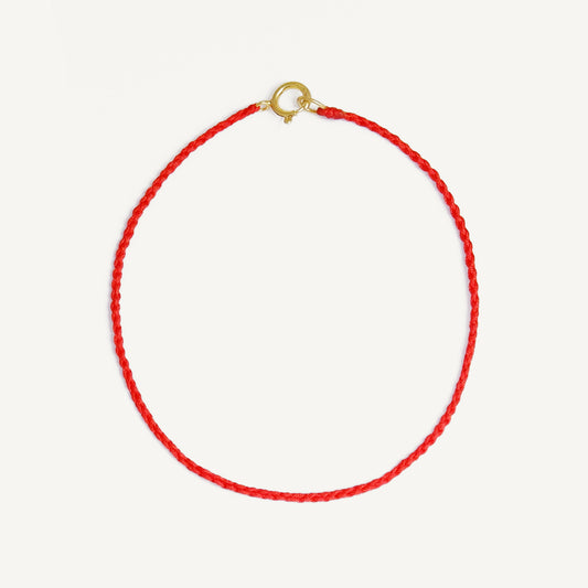 The Red and Gold Line Bracelet and Anklet