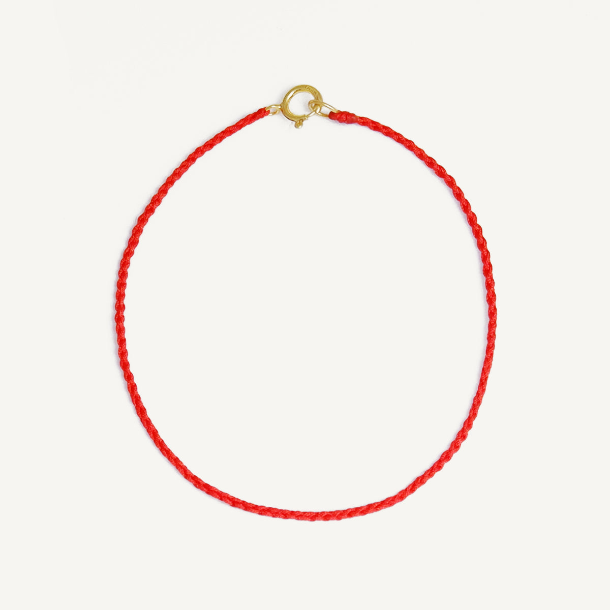 The Red and Gold Line Bracelet and Anklet