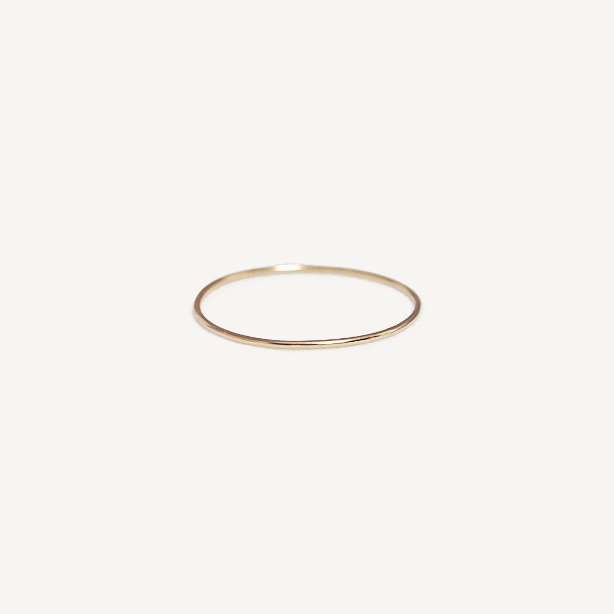 The Barely There Band in Solid Gold