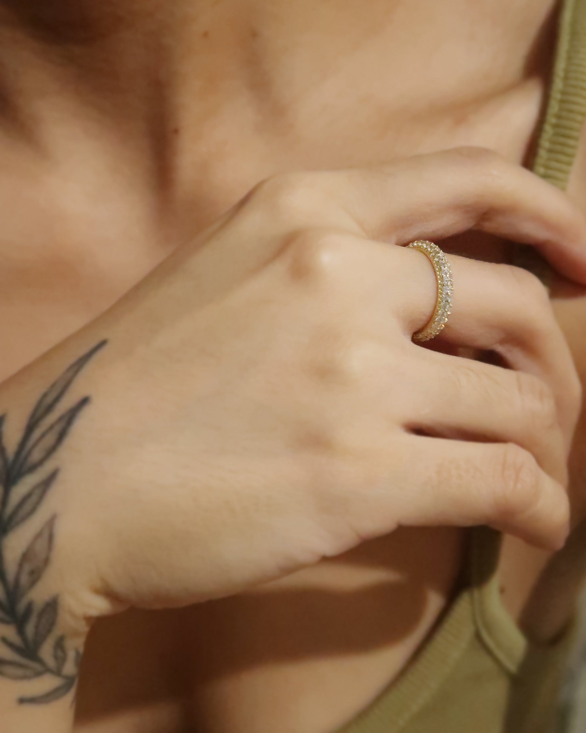 The Everyday Full Pave Dome Ring