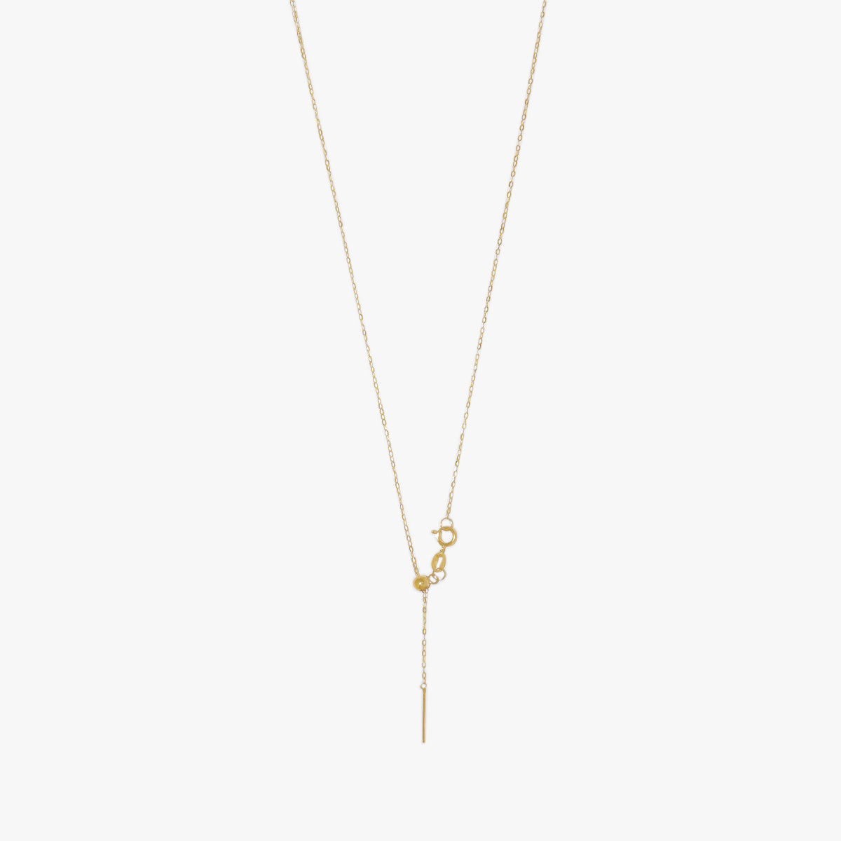 The Classic Birthstone Necklace in Solid Gold