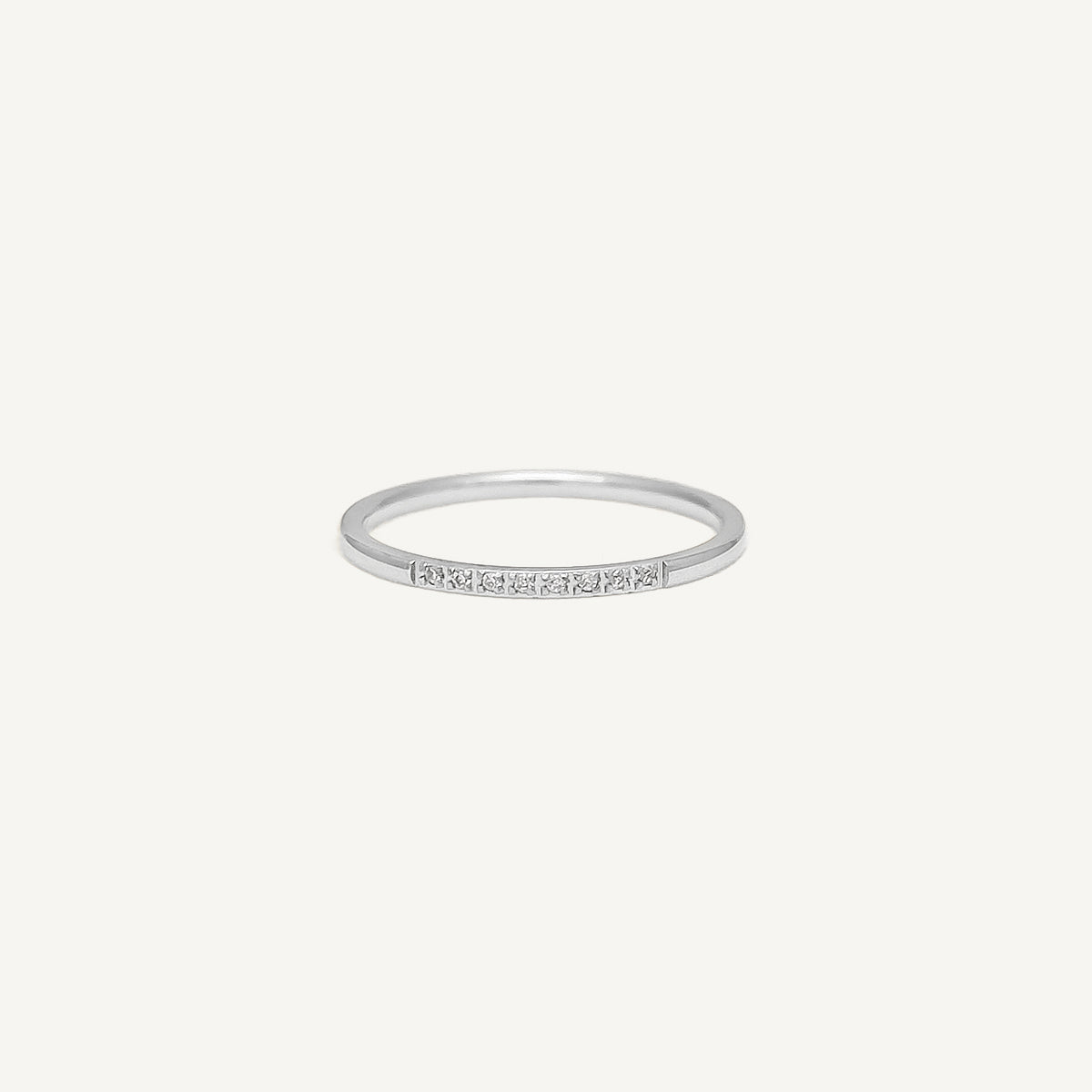 The Slim Half Eternity Ring