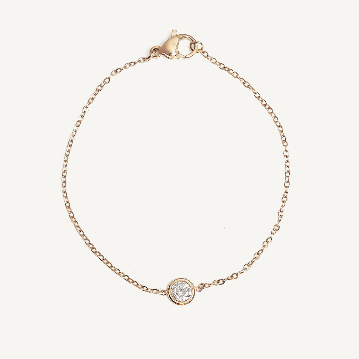 The Classic Solitaire Bracelet and Anklet