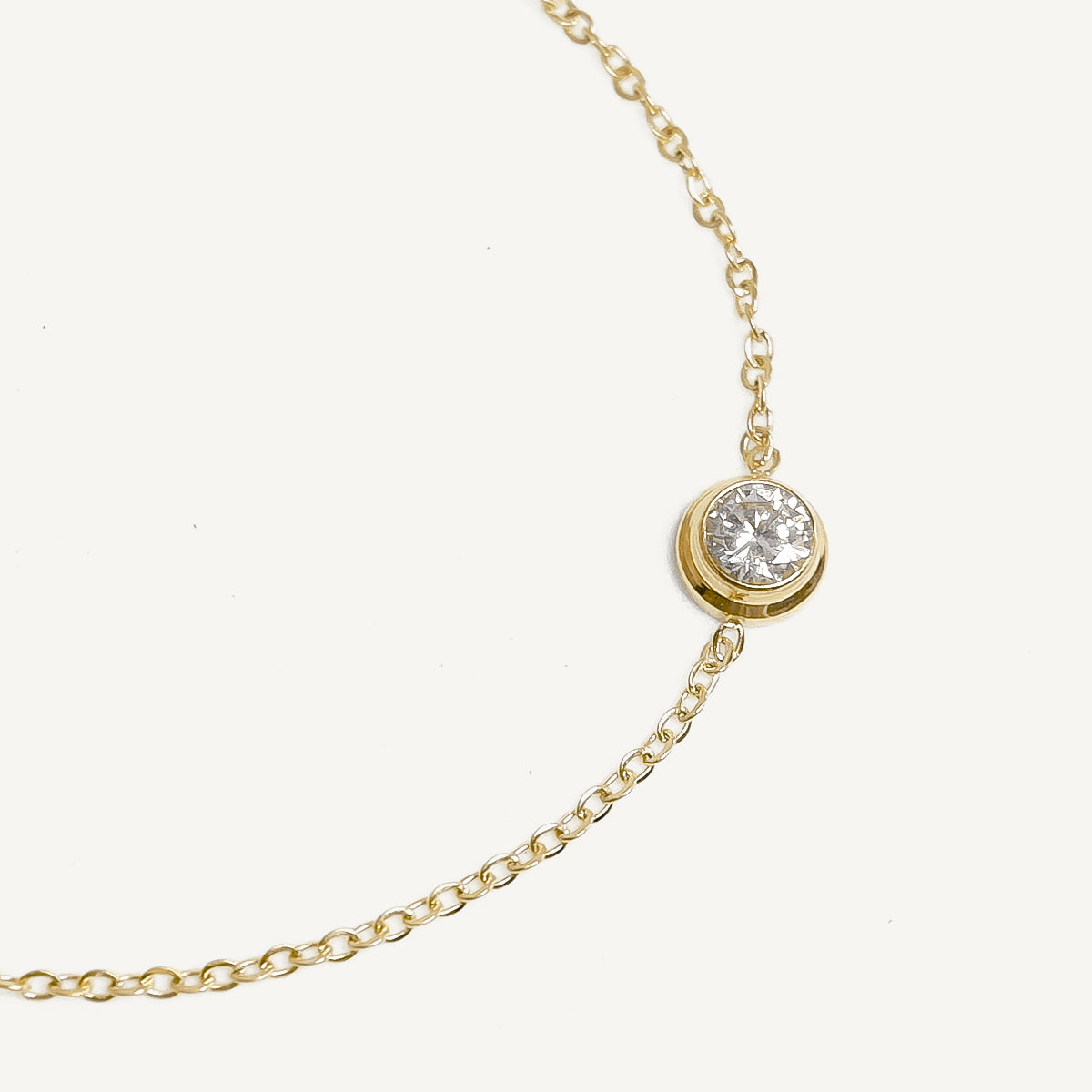 The Classic Solitaire Bracelet and Anklet