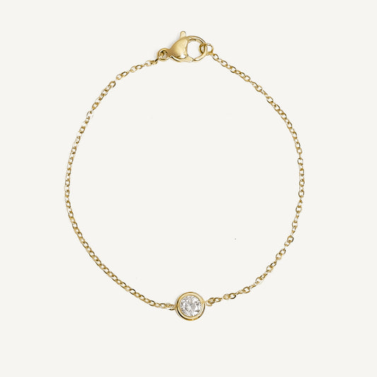 The Classic Solitaire Bracelet and Anklet
