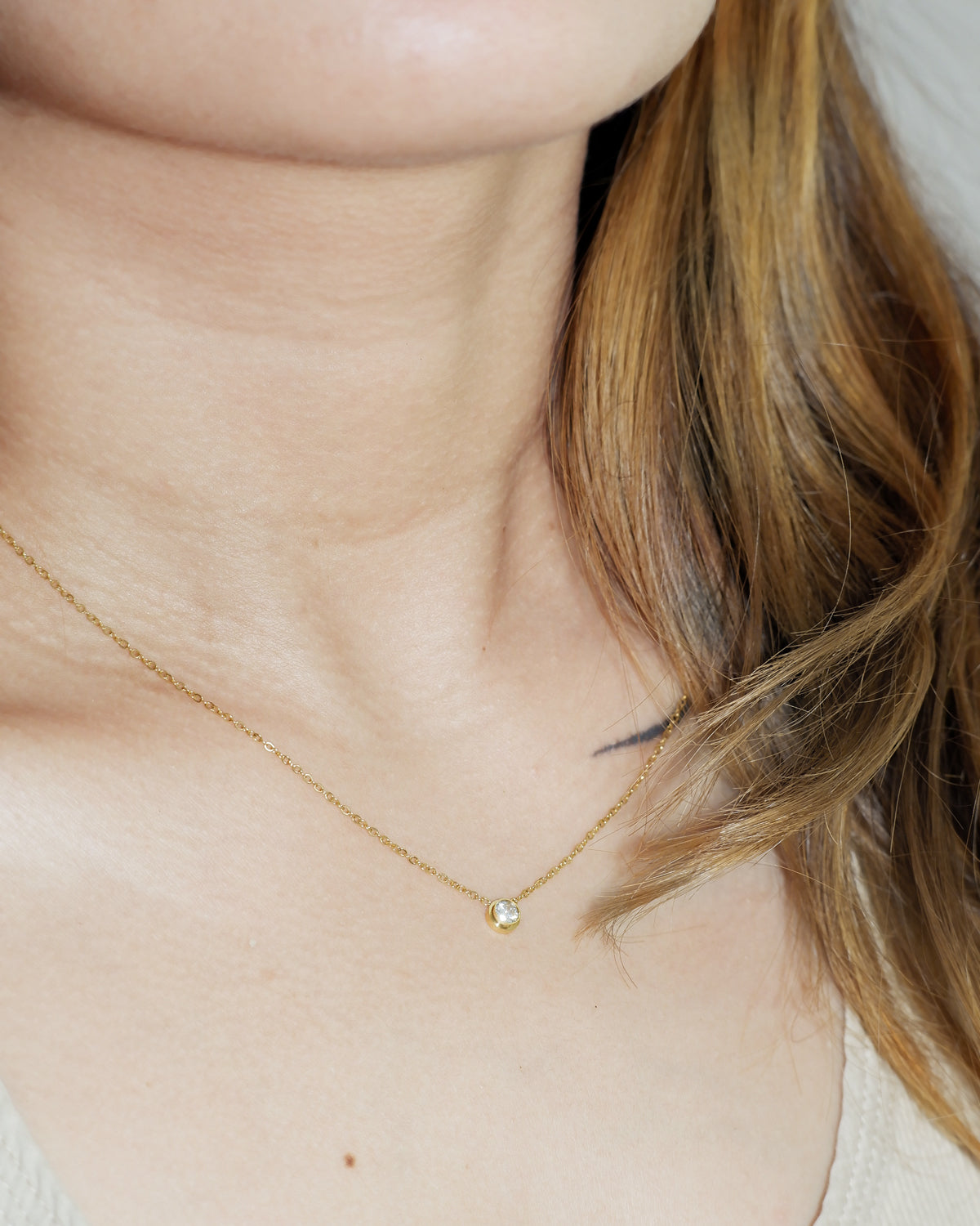 The Classic Solitaire Necklace