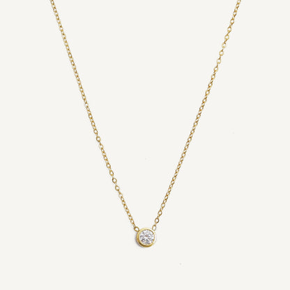 The Classic Solitaire Necklace