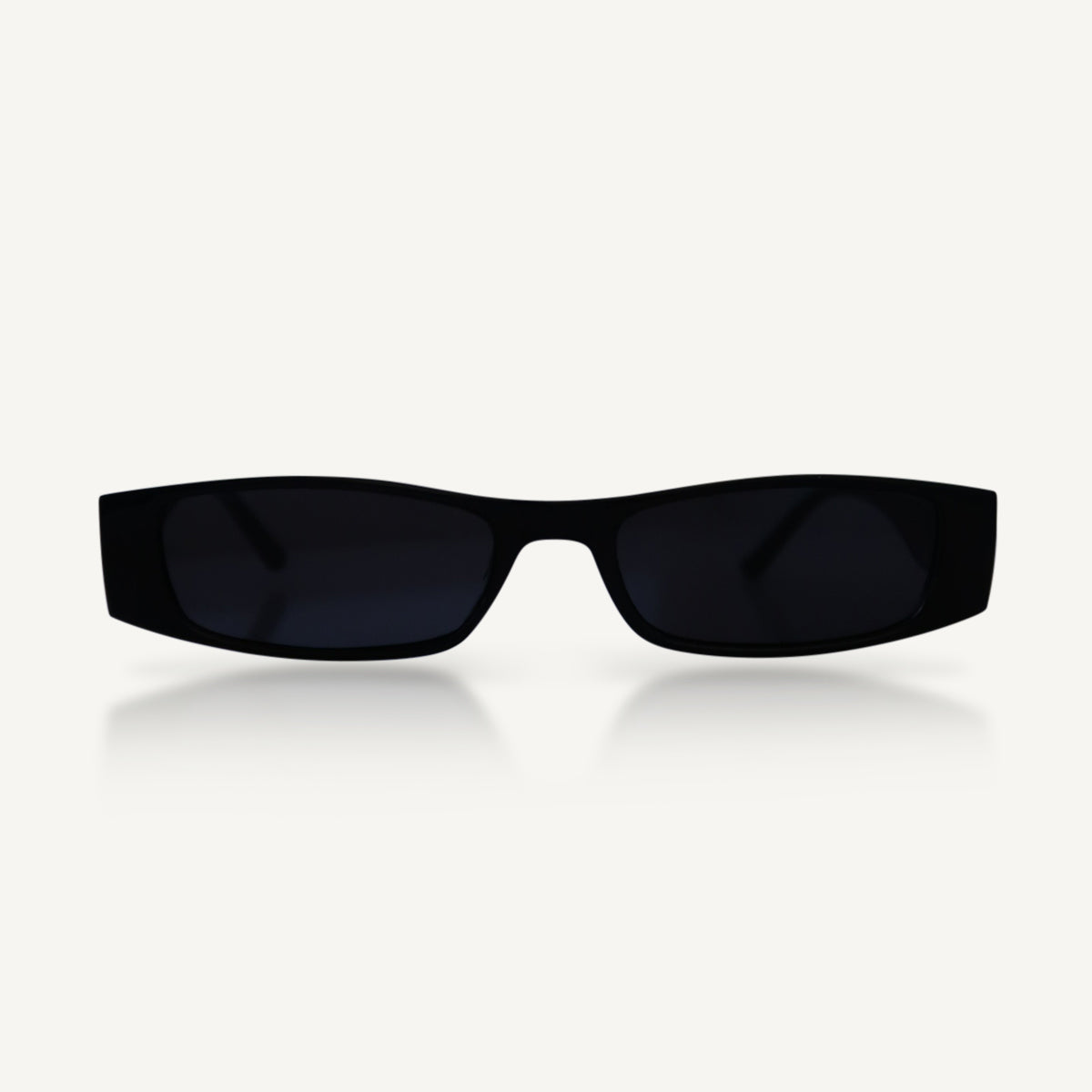 Lola Ultra Slim Rectangle Sunglasses