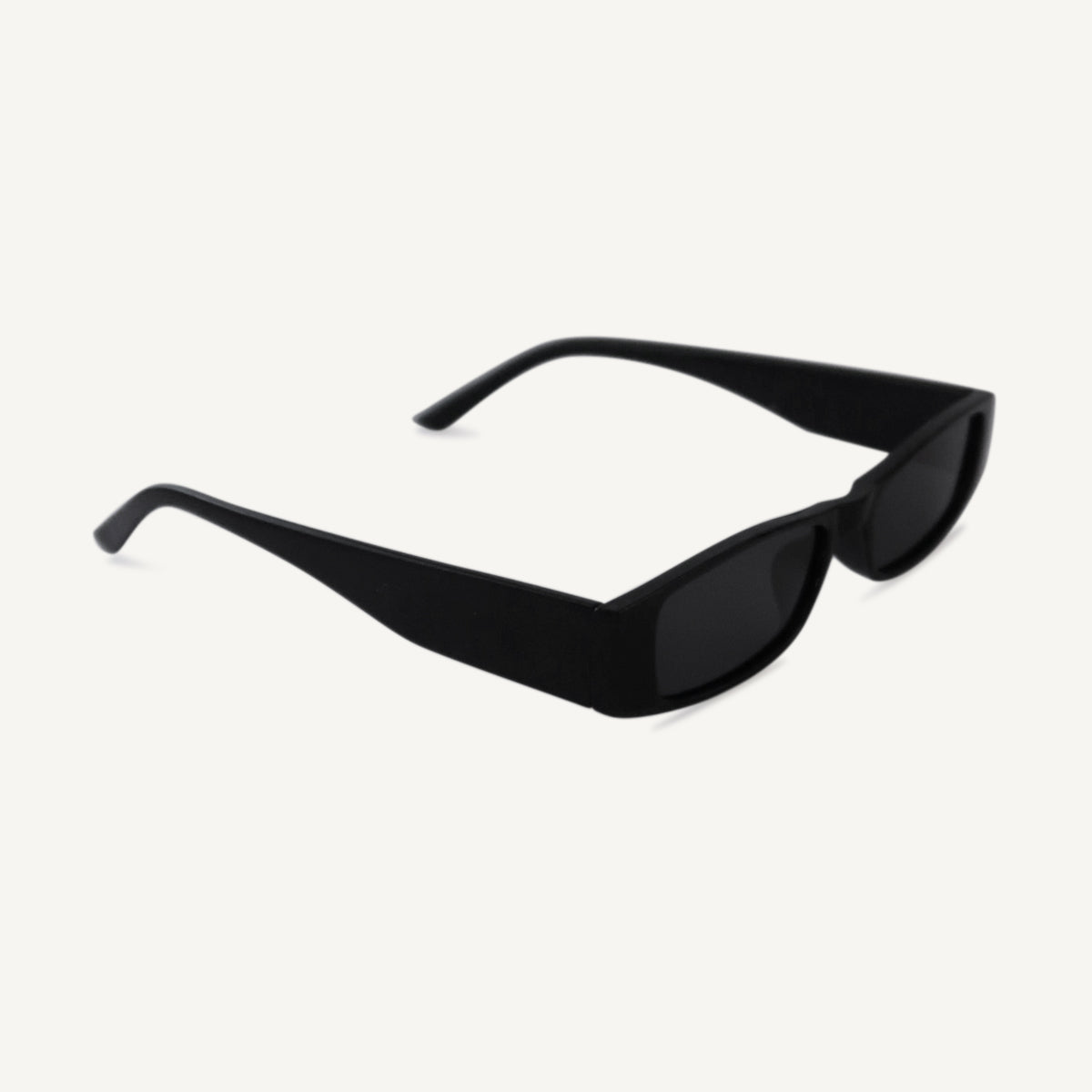 Lola Ultra Slim Rectangle Sunglasses