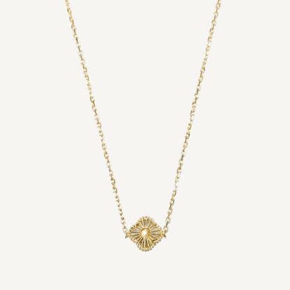 The Rare Baby Alhambra Necklace in Solid Gold
