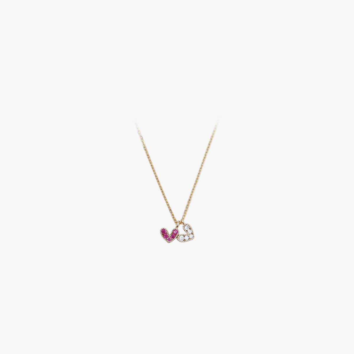 The Sweet Heart Necklace and Bracelet Bundle