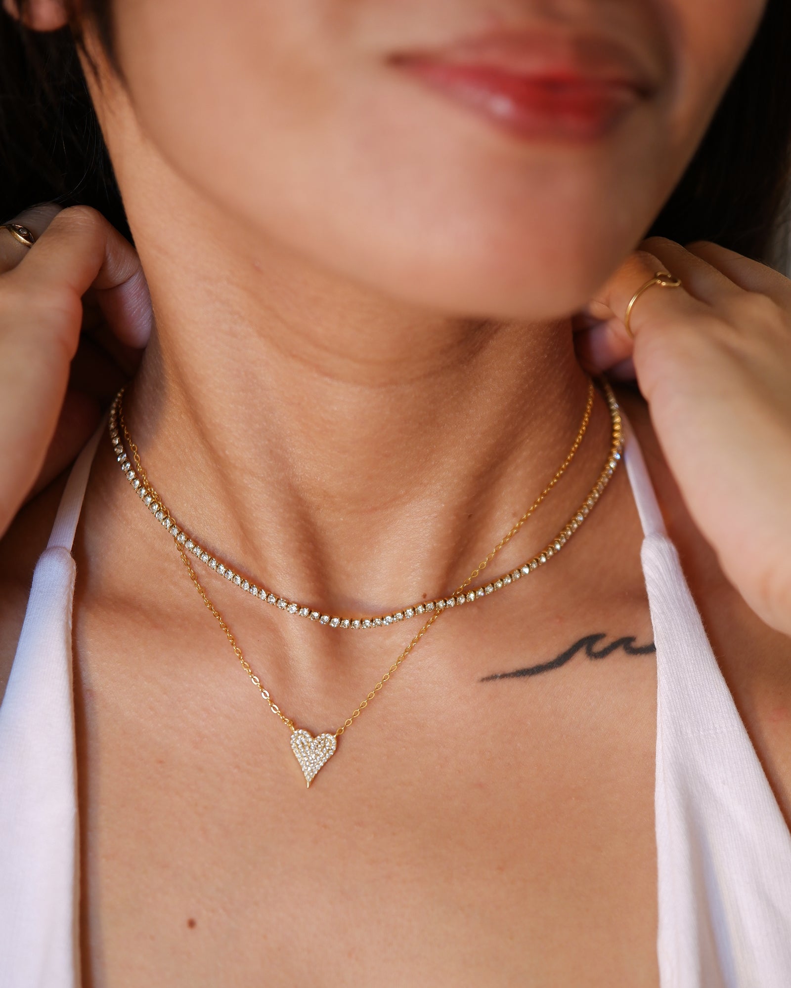 The Mini Tennis Choker Necklace