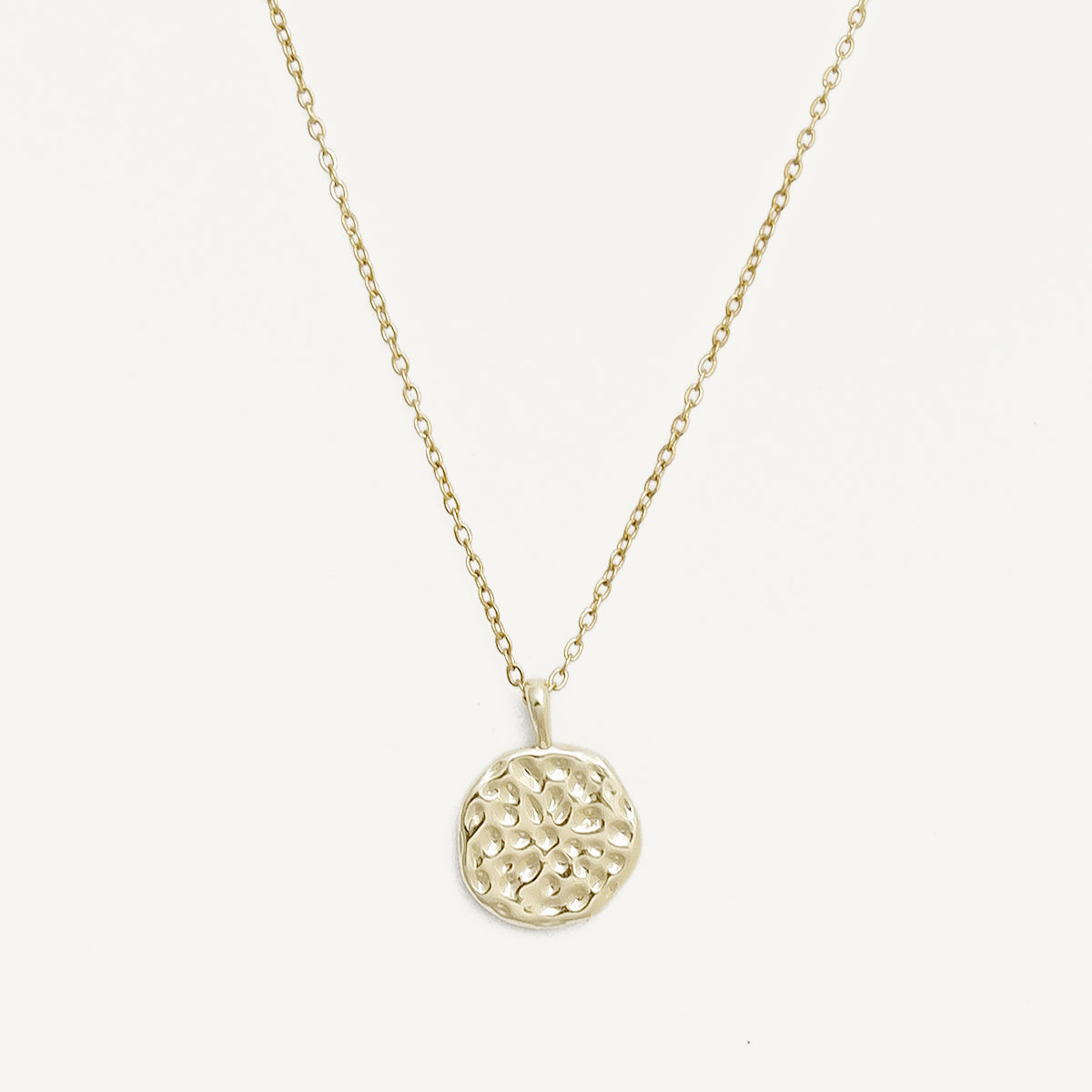 The Textured Moon Necklace