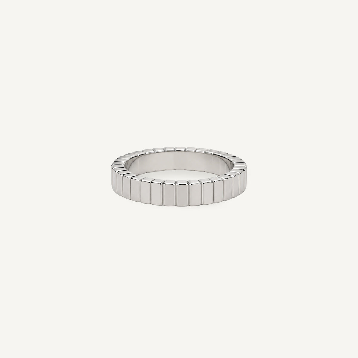 That Girl White Linear Ring