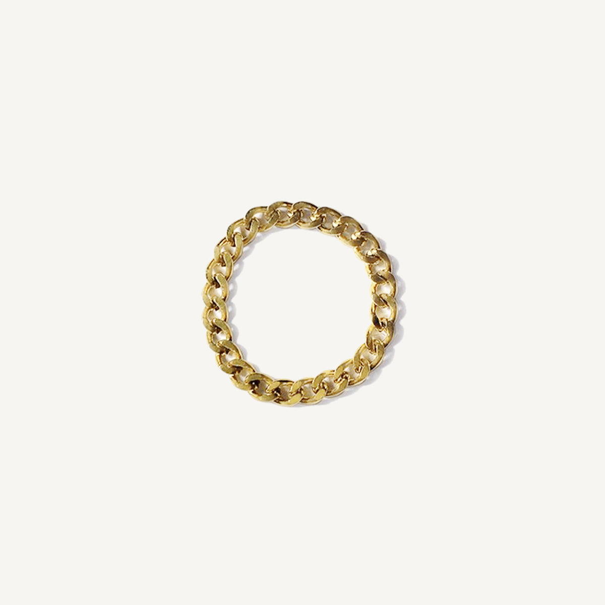 The Petite Cuban Chain Soft Ring