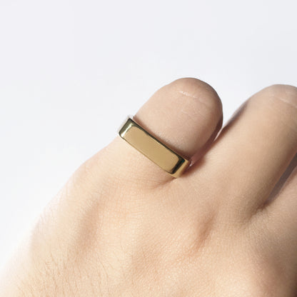 The Flat Signet Ring