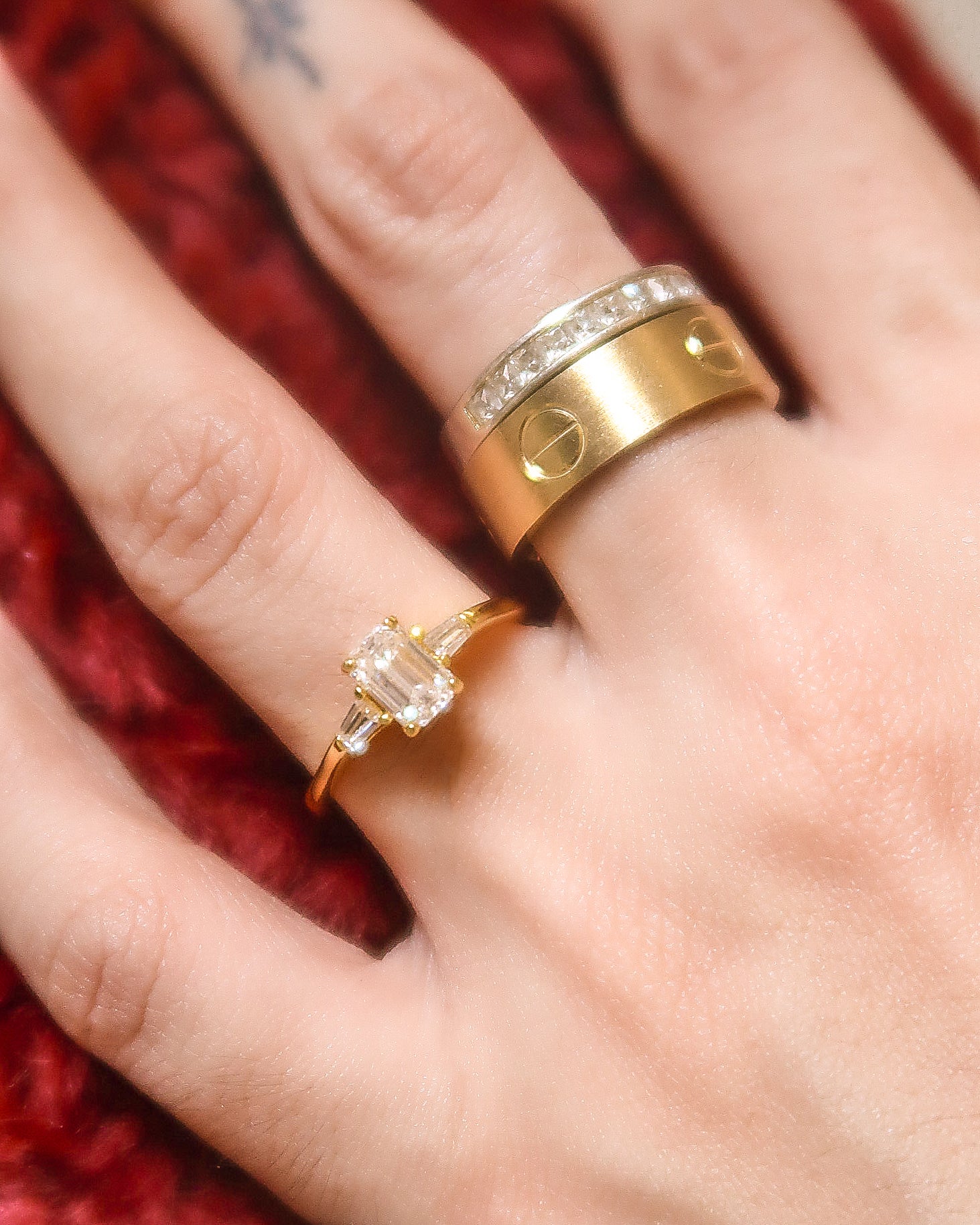 The Tiana Moissanite Ring