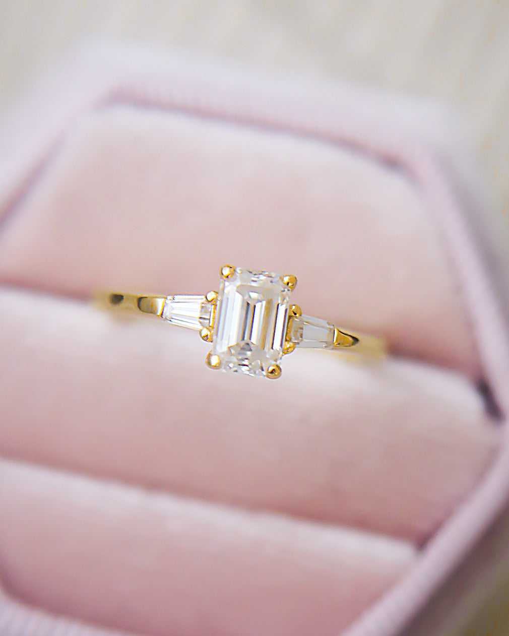 The Tiana Moissanite Ring
