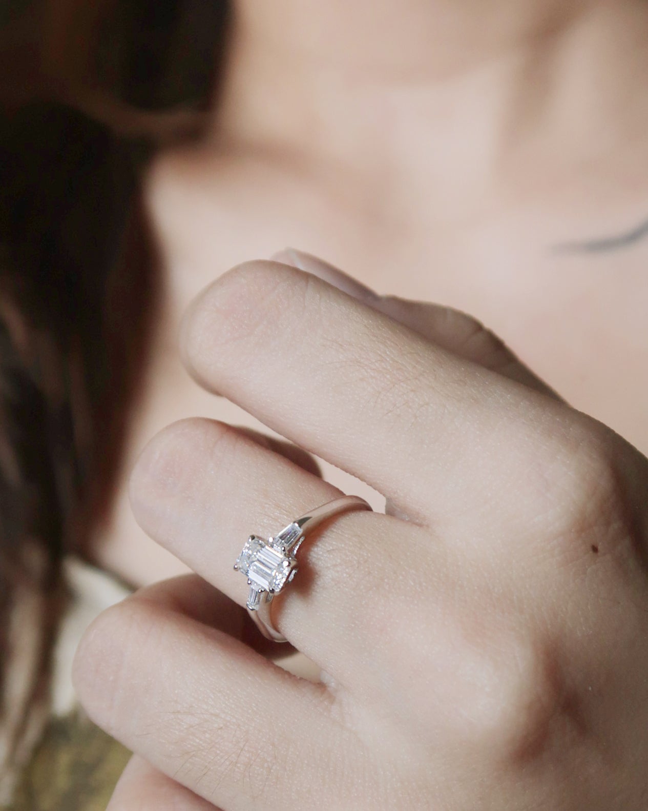 The Tiana Moissanite Ring