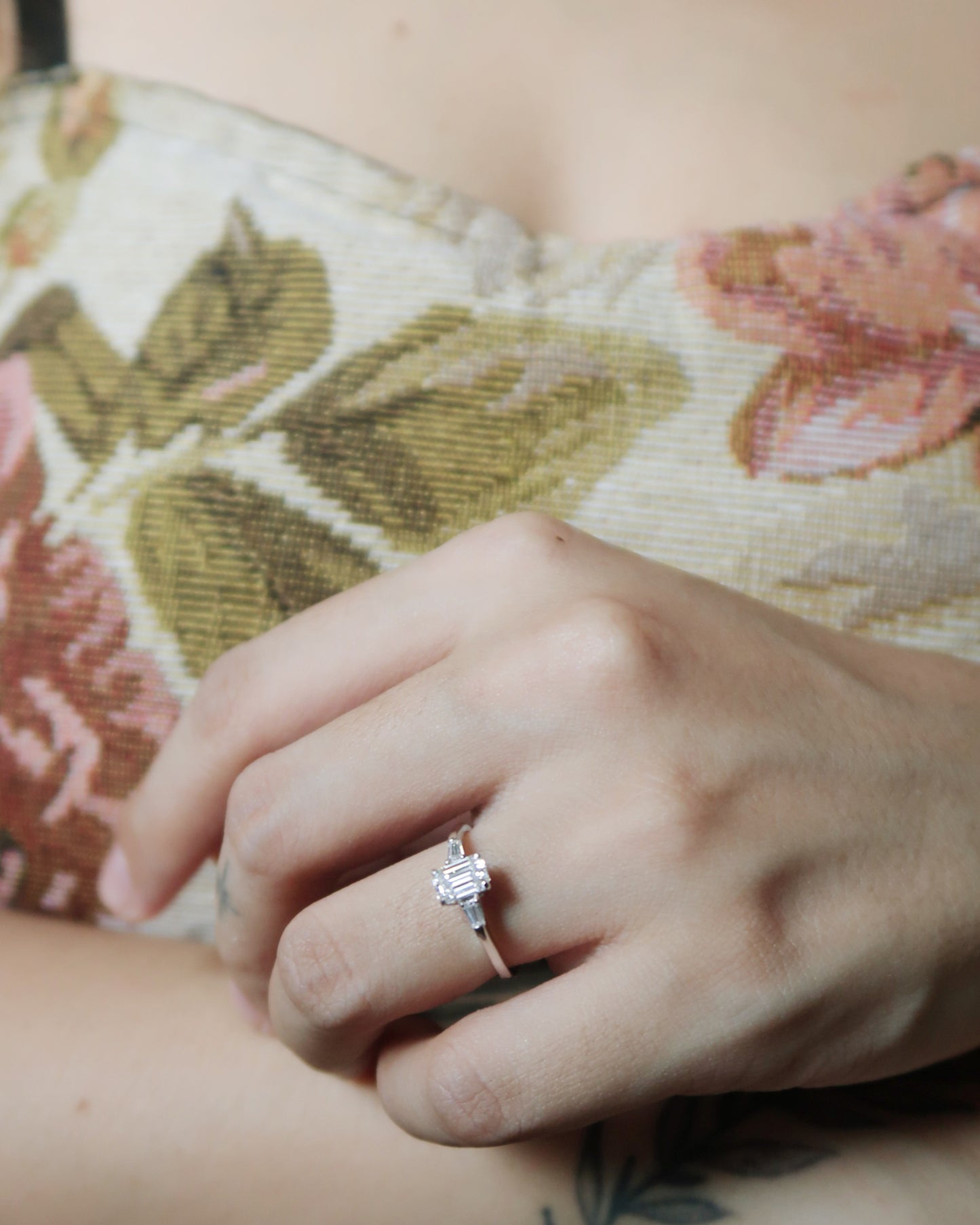 The Tiana Moissanite Ring