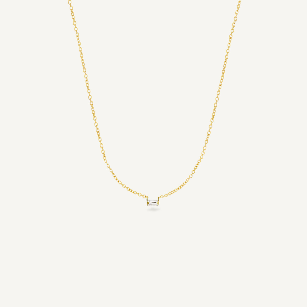 The Tiny Baguette Choker Necklace
