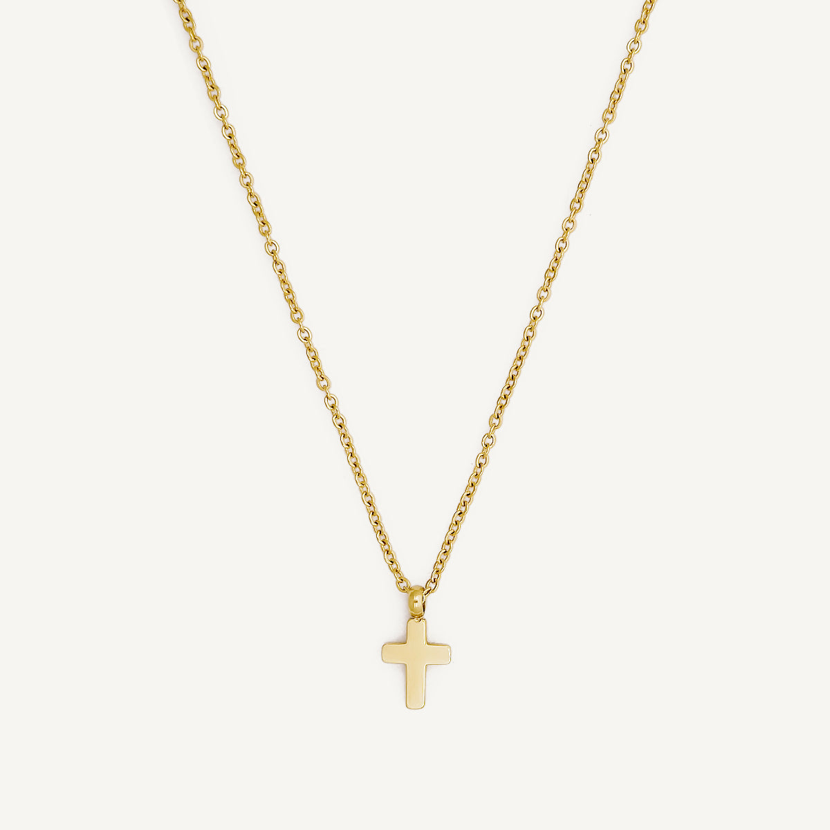 The Tiny Cross Necklace