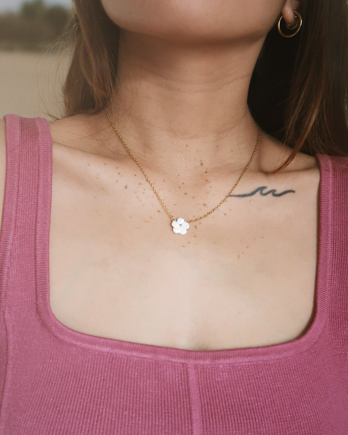 The Island Girl Flower Necklace