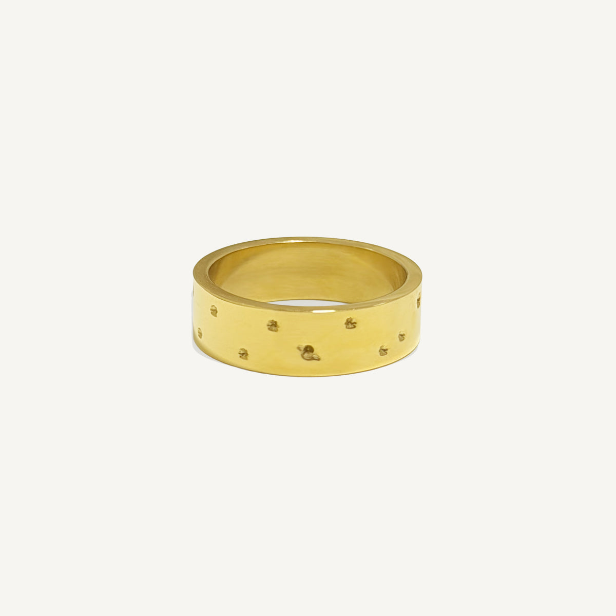 The Starry Night Engraved Band