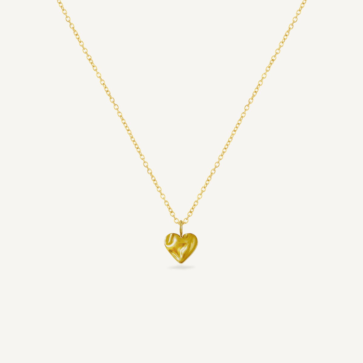 The Warped Heart Necklace