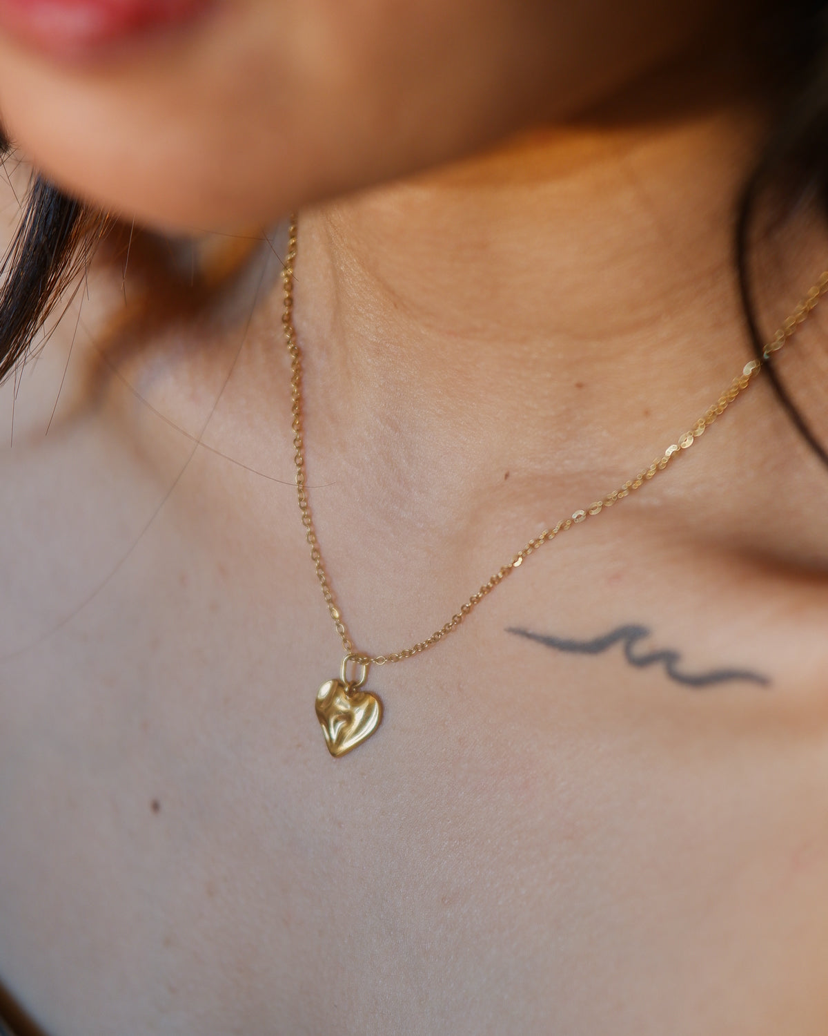 The Warped Heart Necklace