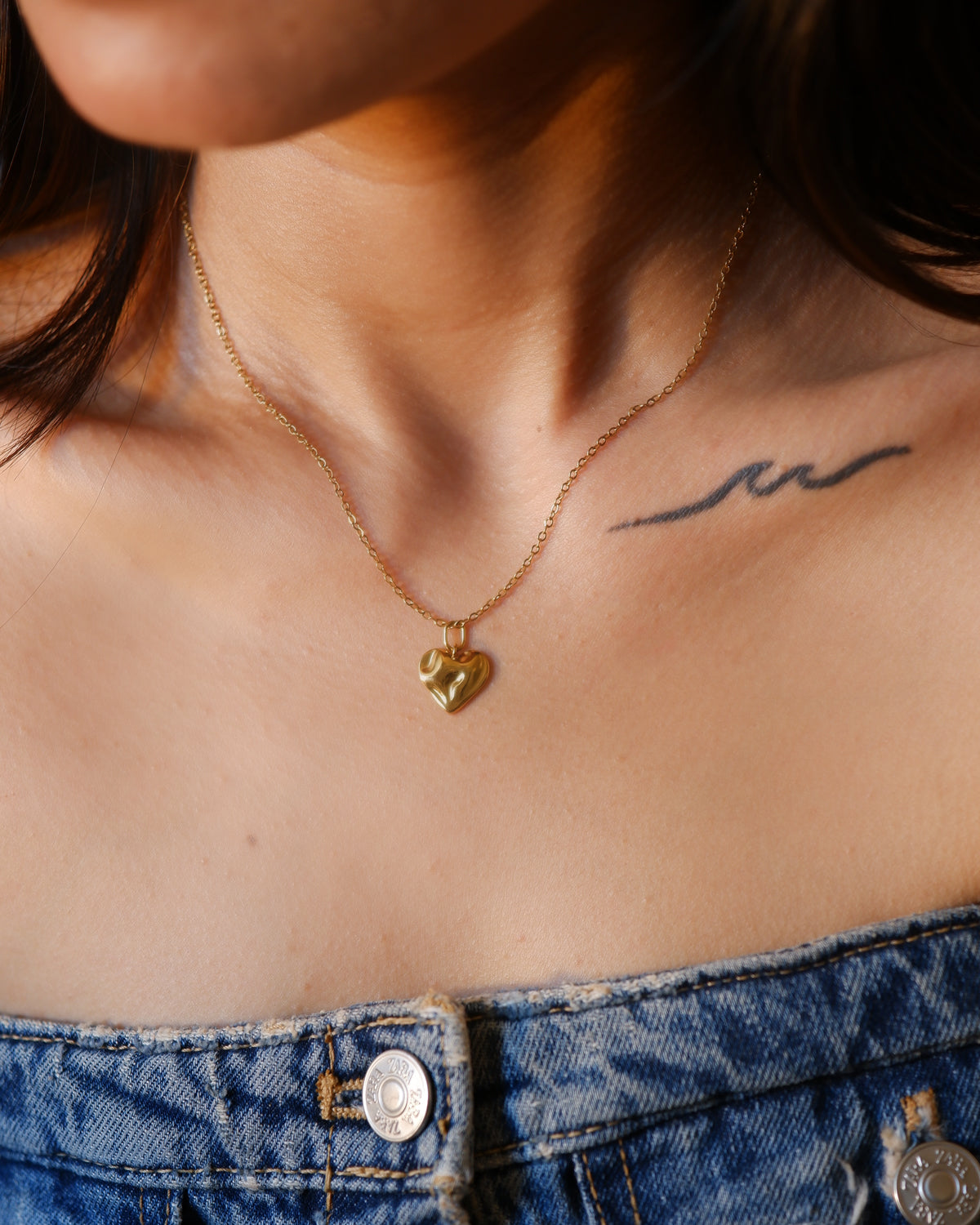 The Warped Heart Necklace