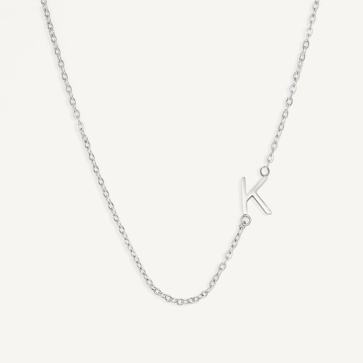 The Skinny Sideways Initial Necklace | Holiday Shop