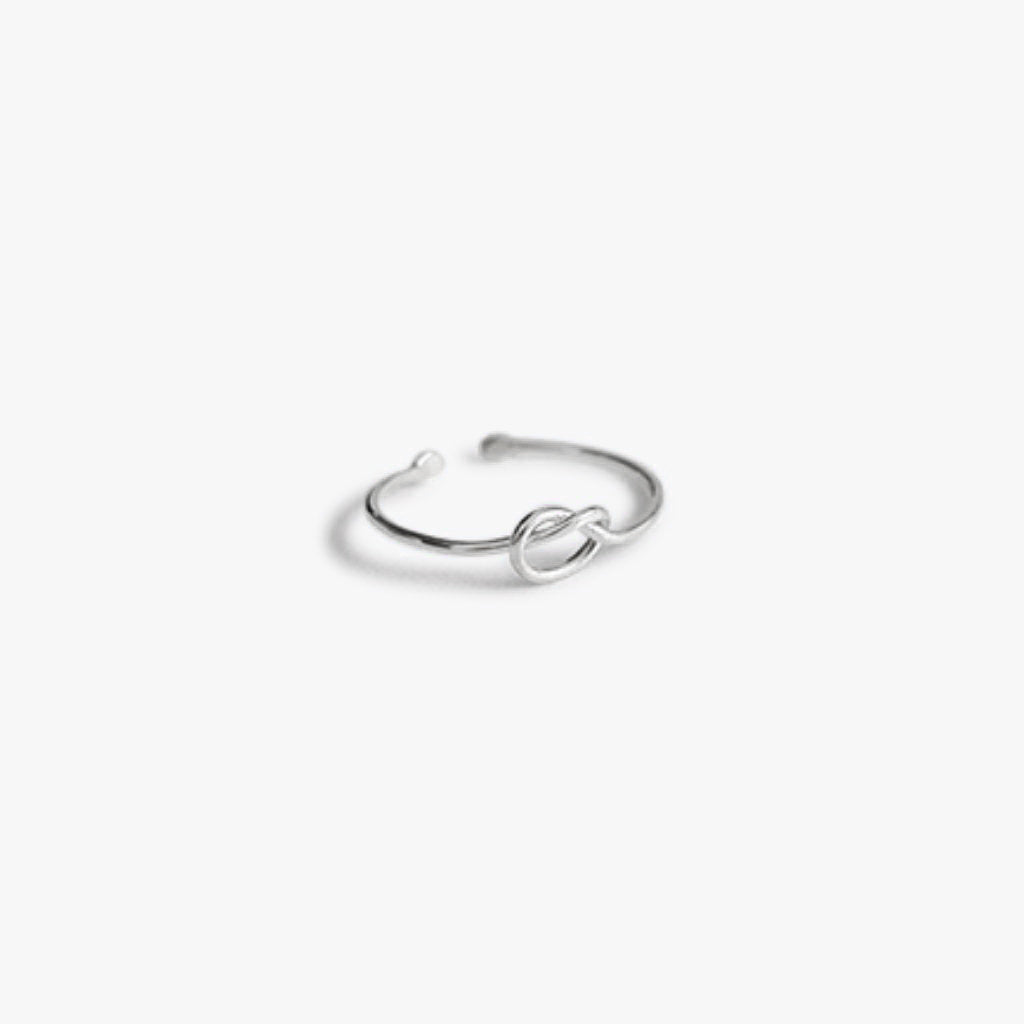 The Any-size Knot Ring in Solid Gold
