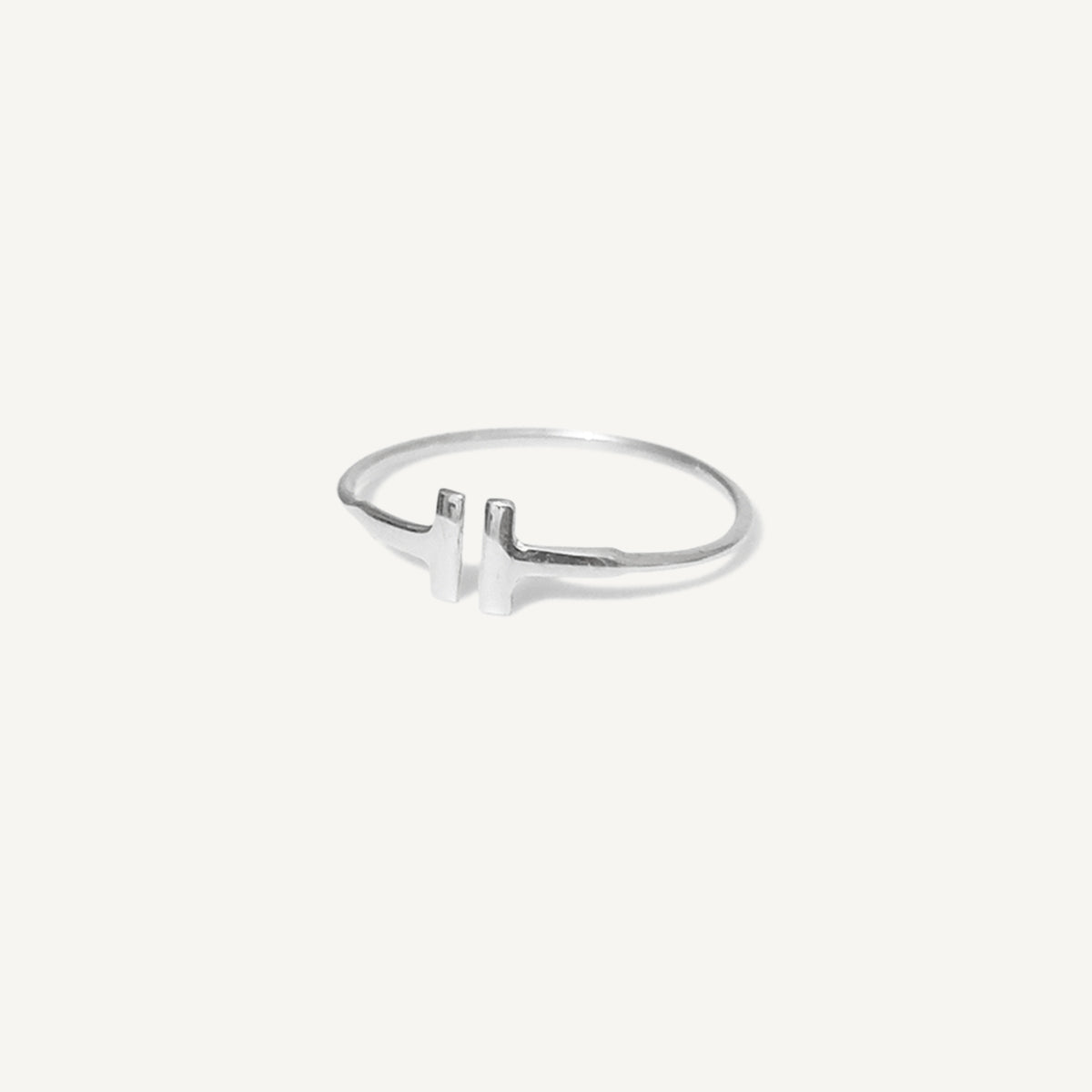The Petite Tilly Ring in Solid Gold