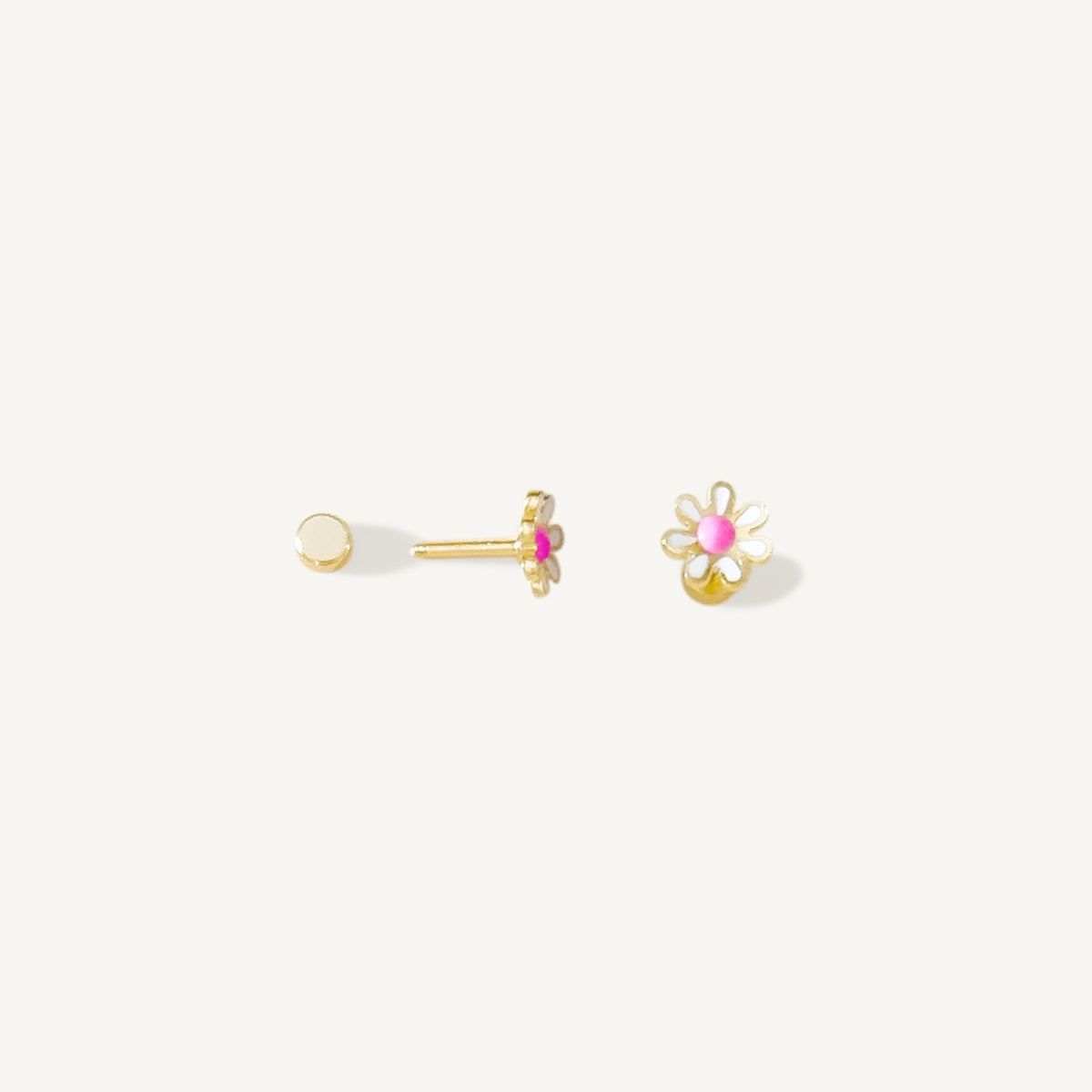 The Baby Tropical Flower Flat Back Studs