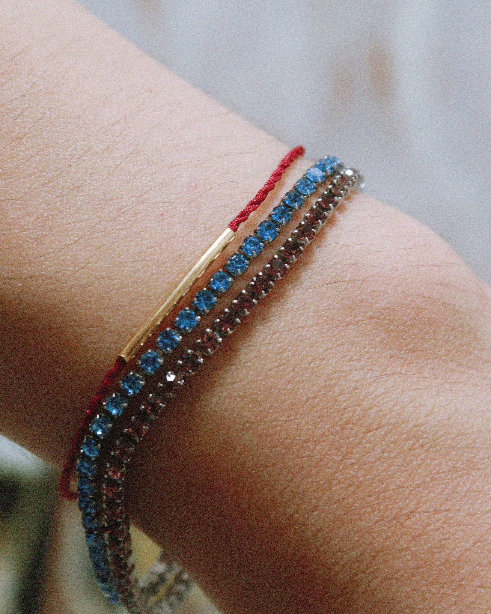 The Mini Tennis Birthstone Bracelet