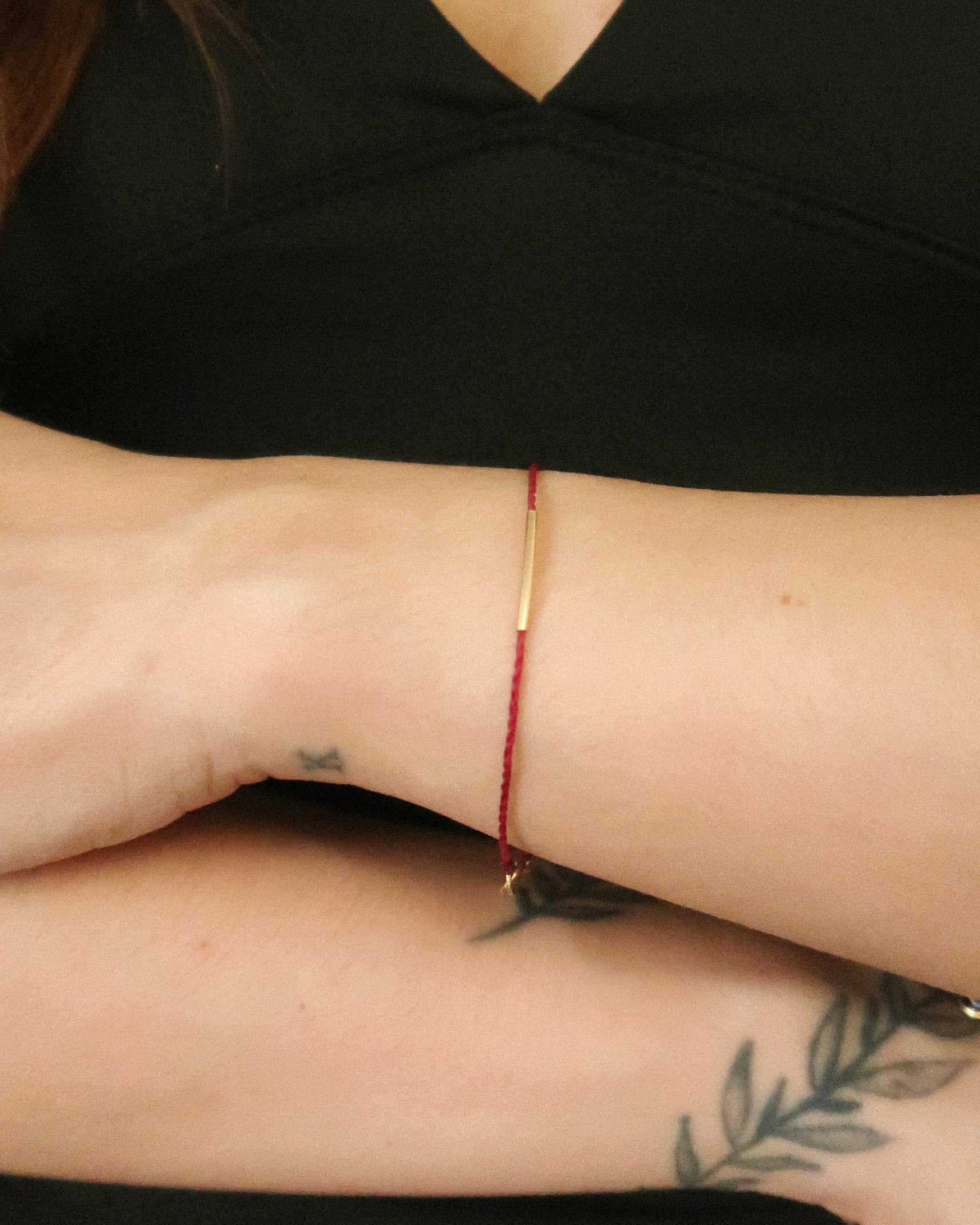 The Wine Petite Bar Line Bracelet