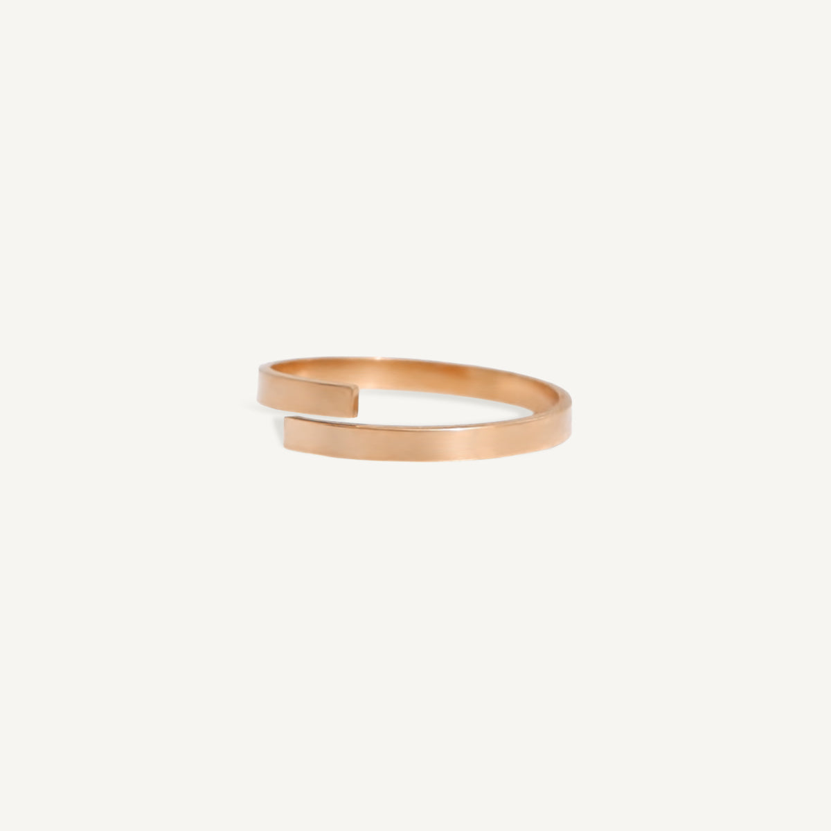 The Wrap Ring in Solid Gold