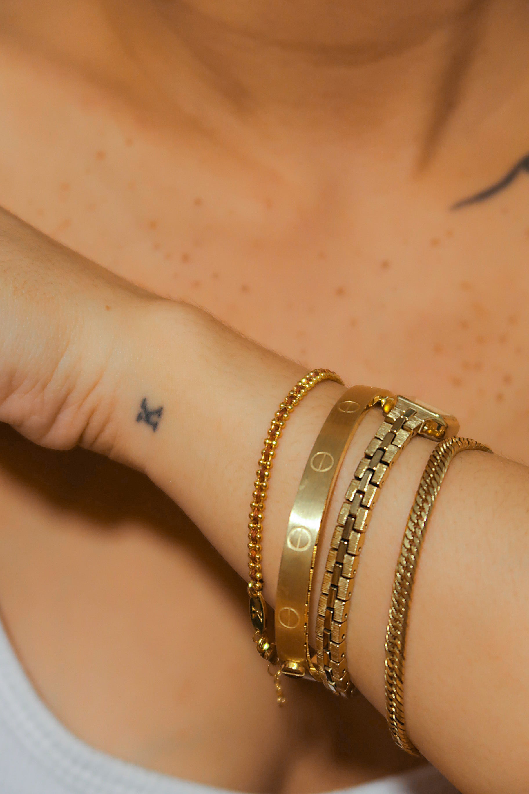 The Ultra Minimalist Red Line Beaded Bracelet and Anklet