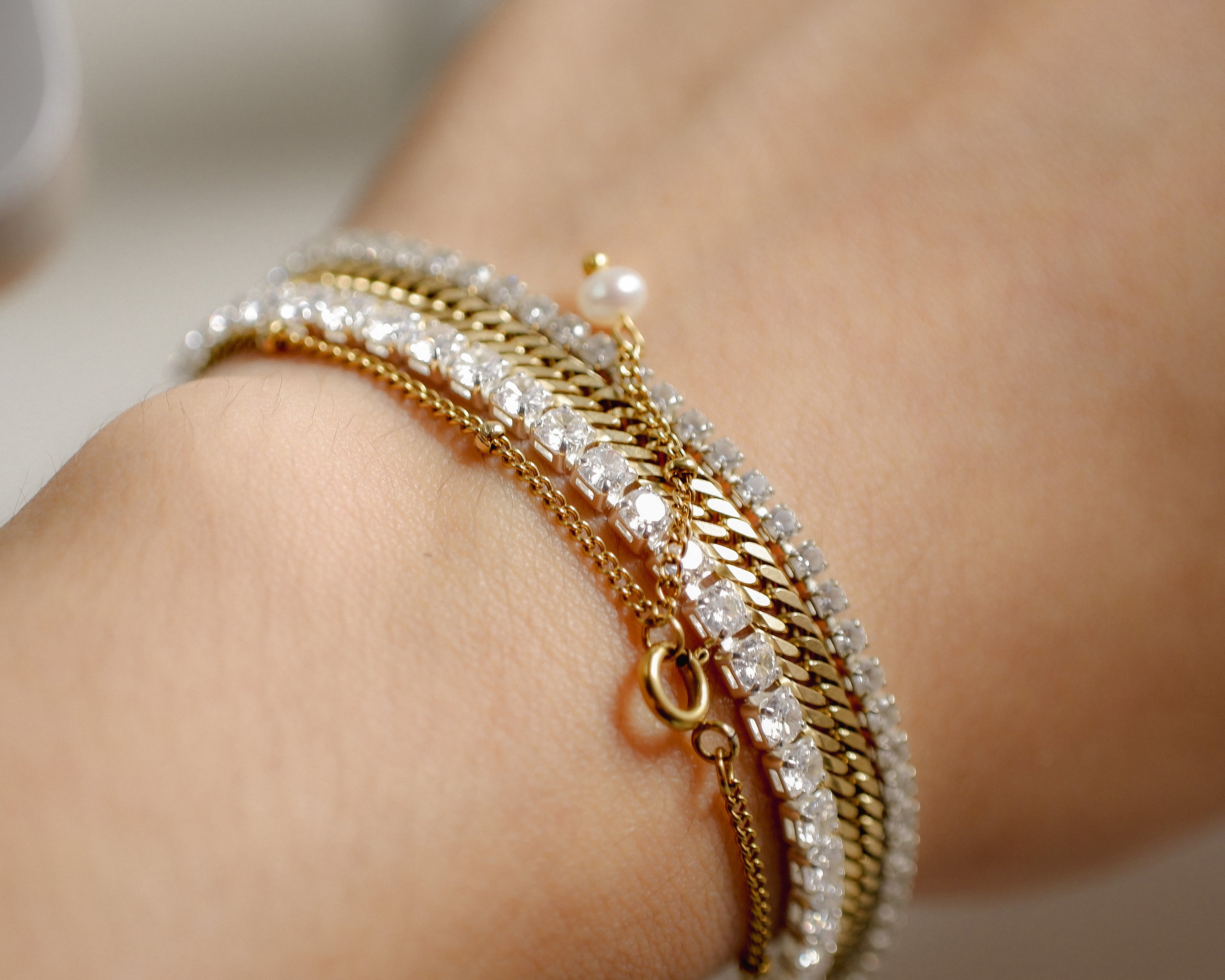 The Classic Tennis Bracelet in Silver