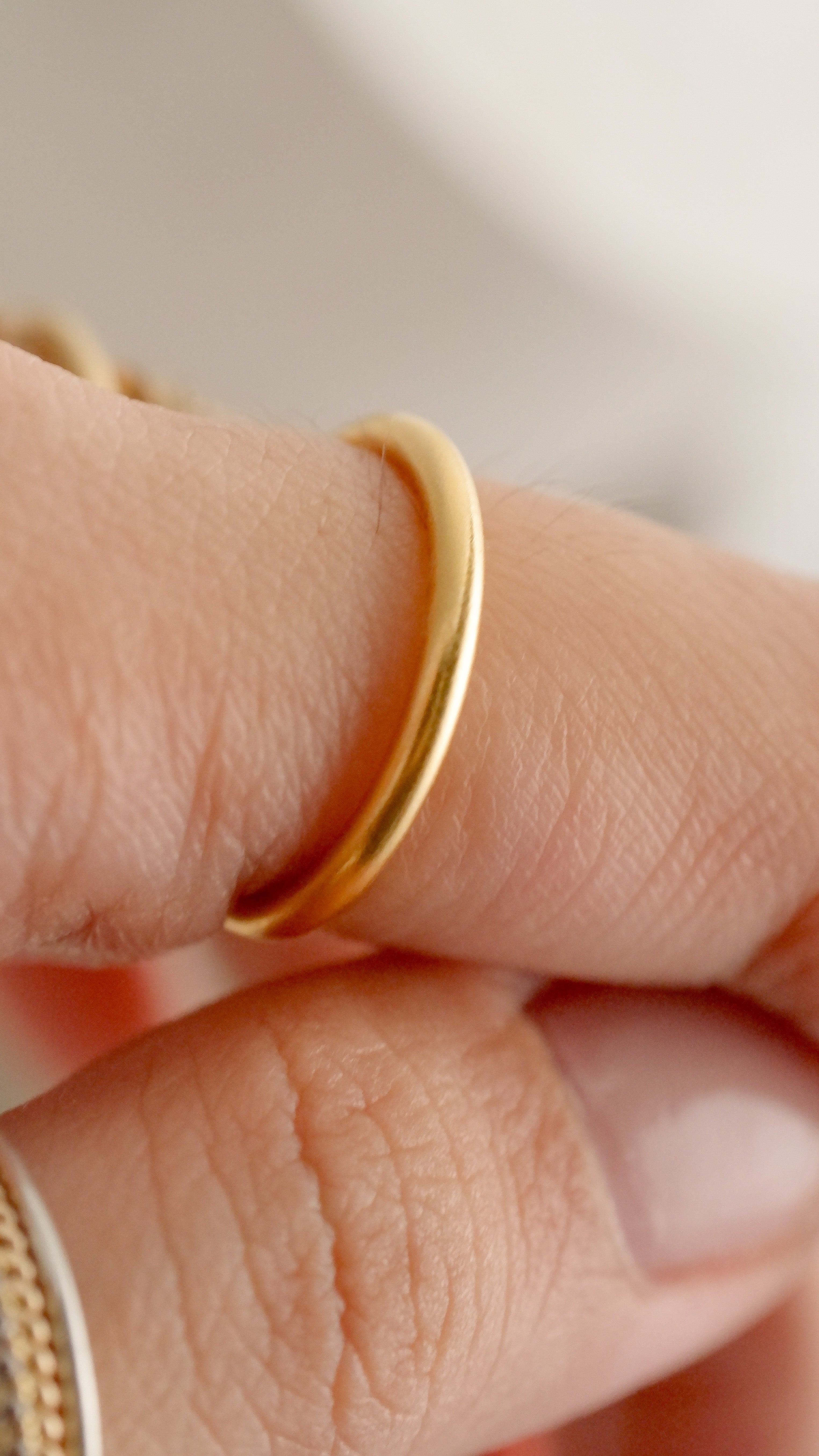 The 24K Essential Dome Ring