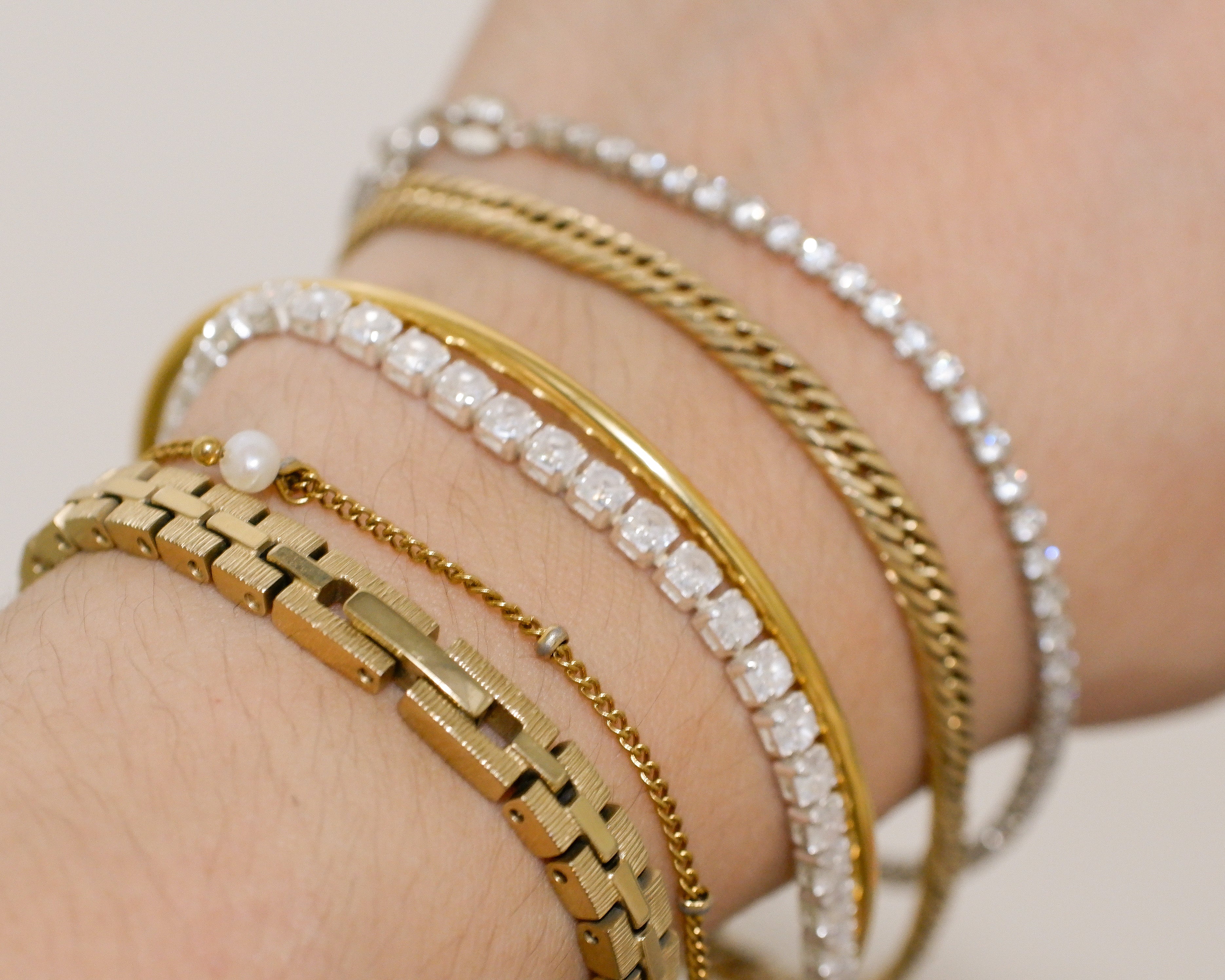 The Minimalist Bangle, Engraved