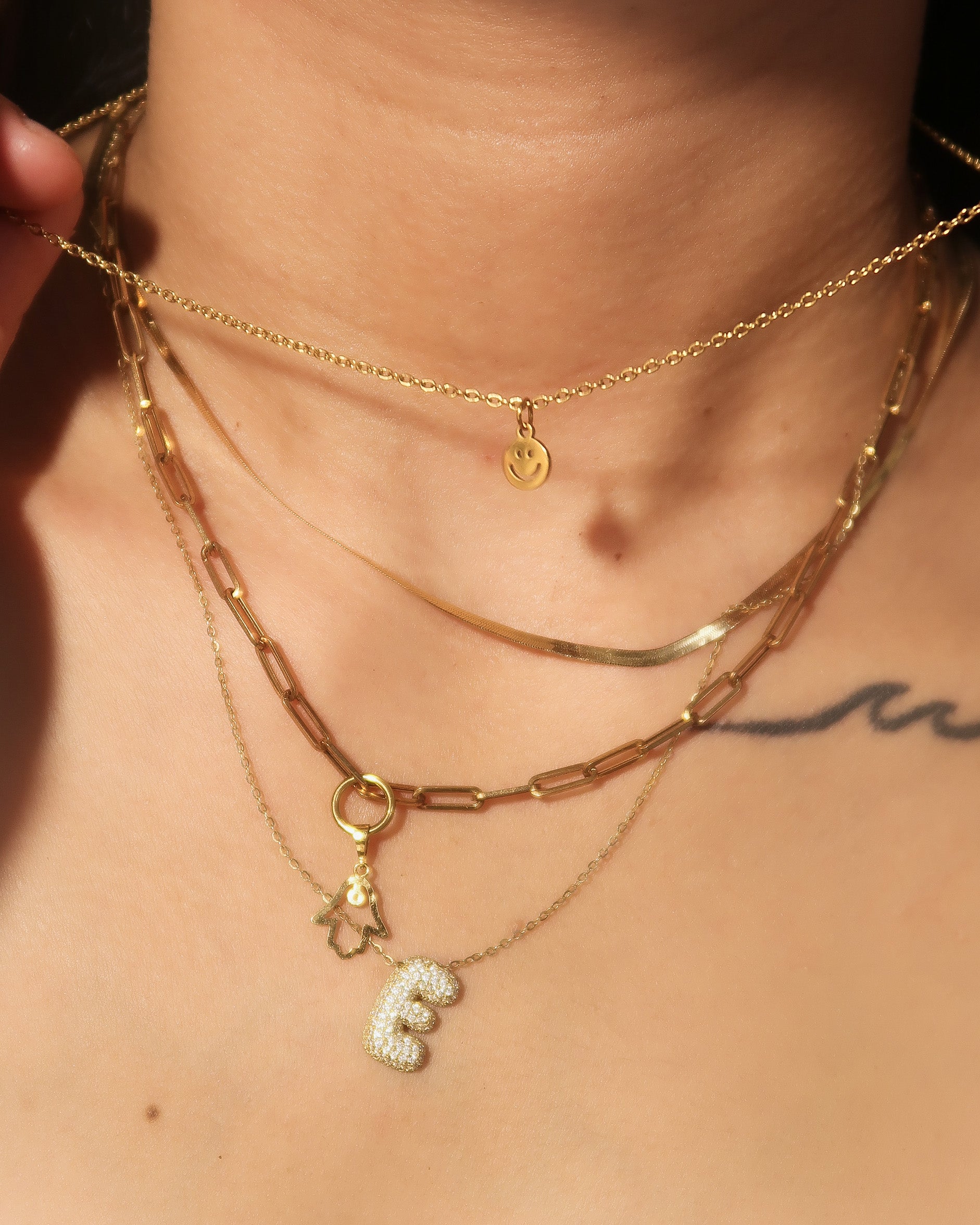 The Happy Days Tiny Smile Necklace