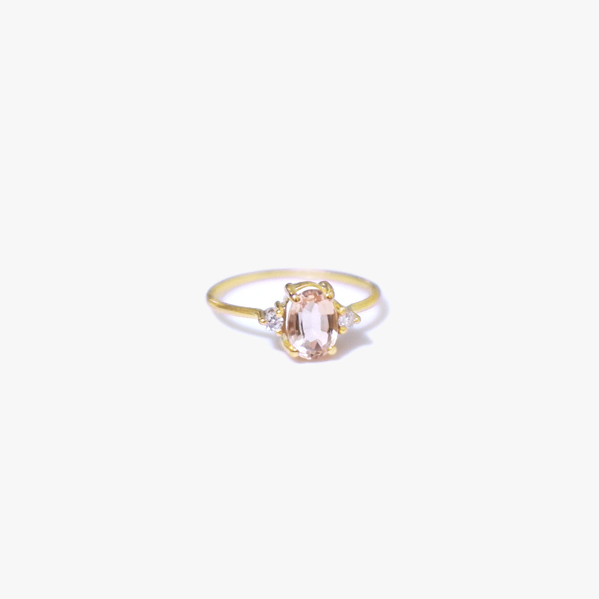 The Allure Birthstone Ring in Solid Gold