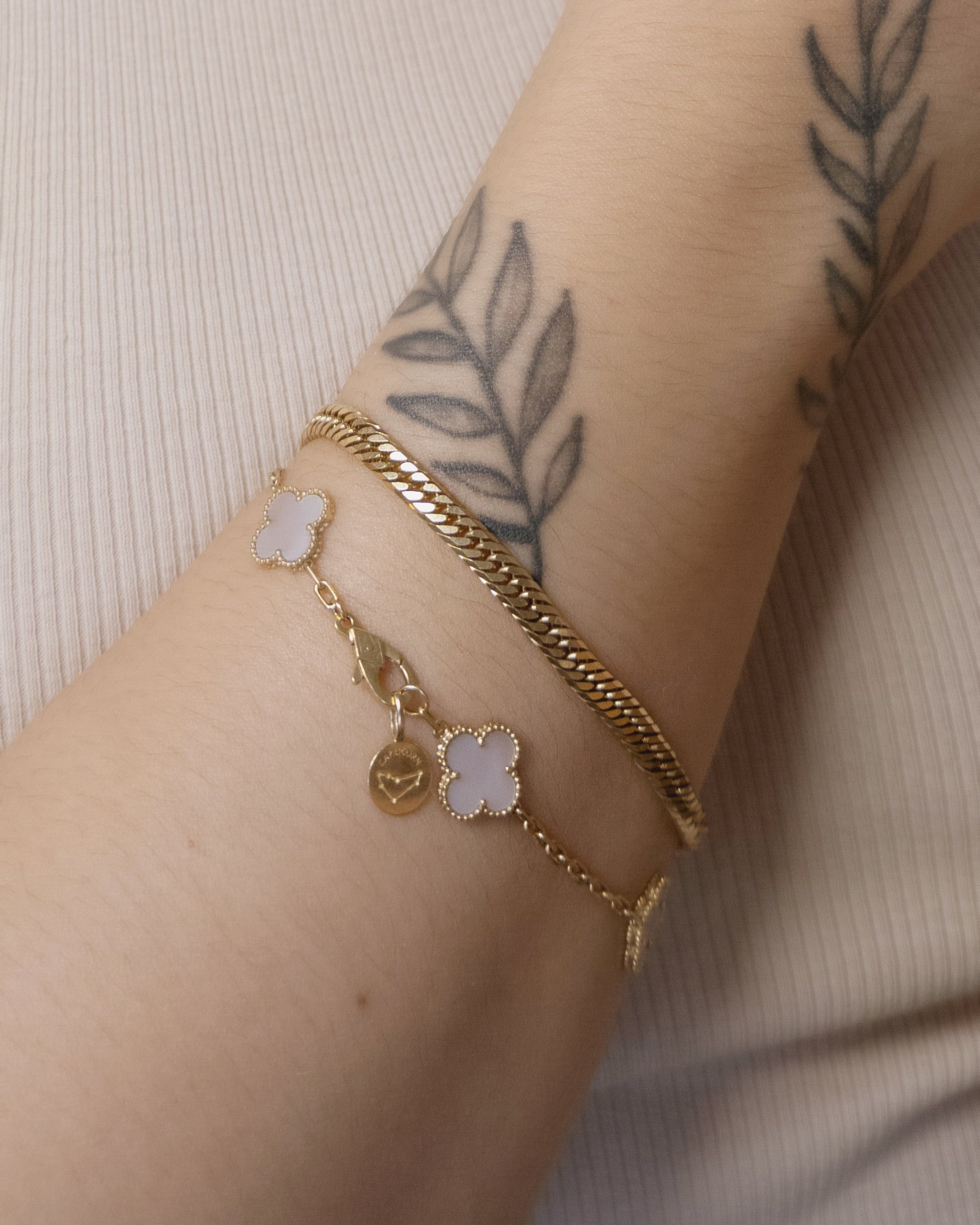 The Mini Zodiac Disc Charm in Solid Gold