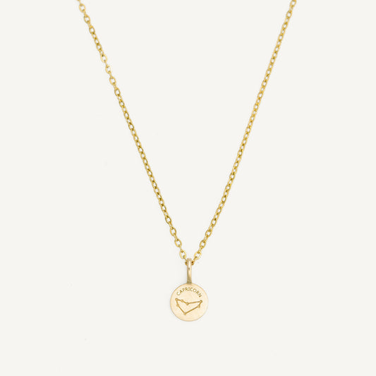 The Zodiac Charm in Solid Gold