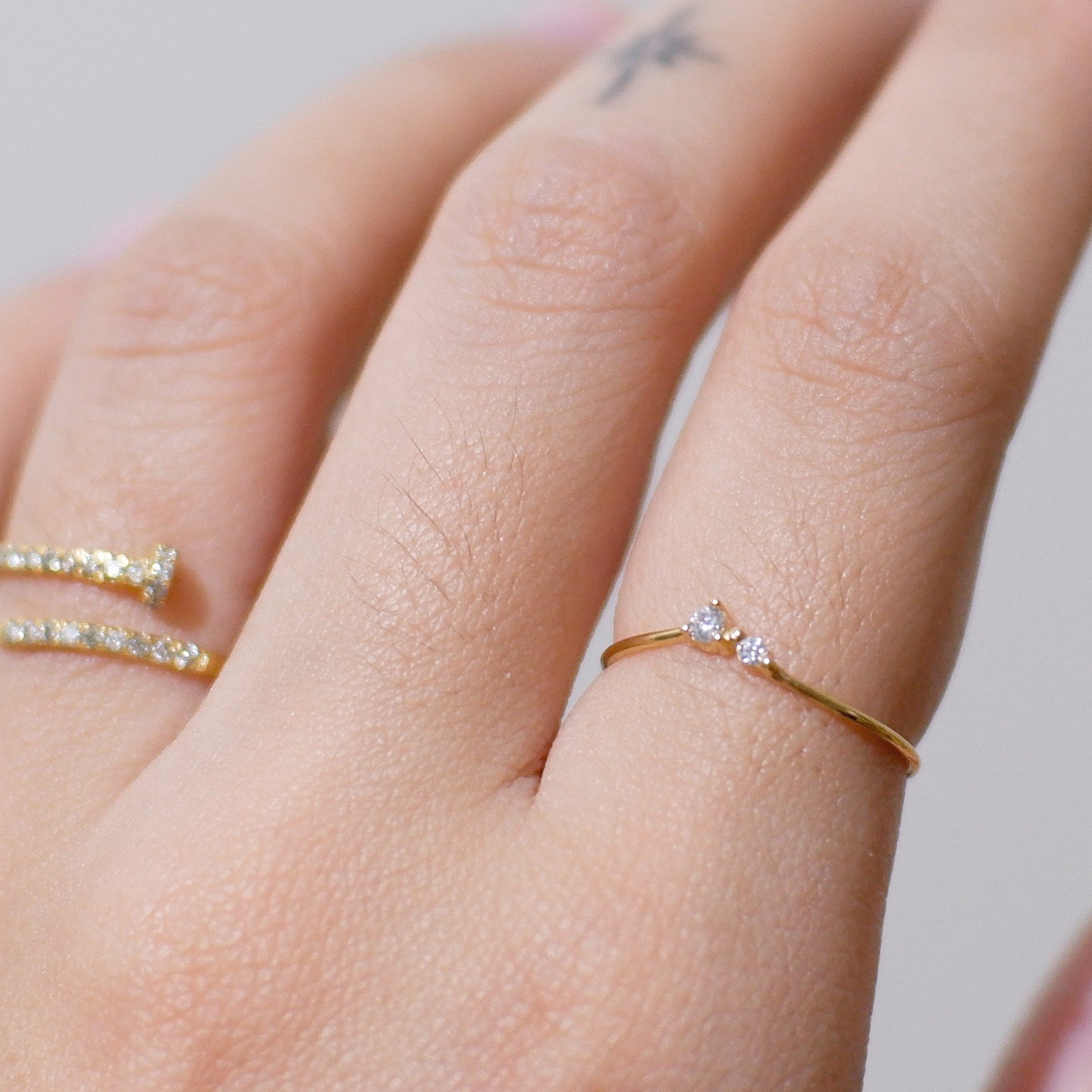 The Better Together Ring in Solid Gold