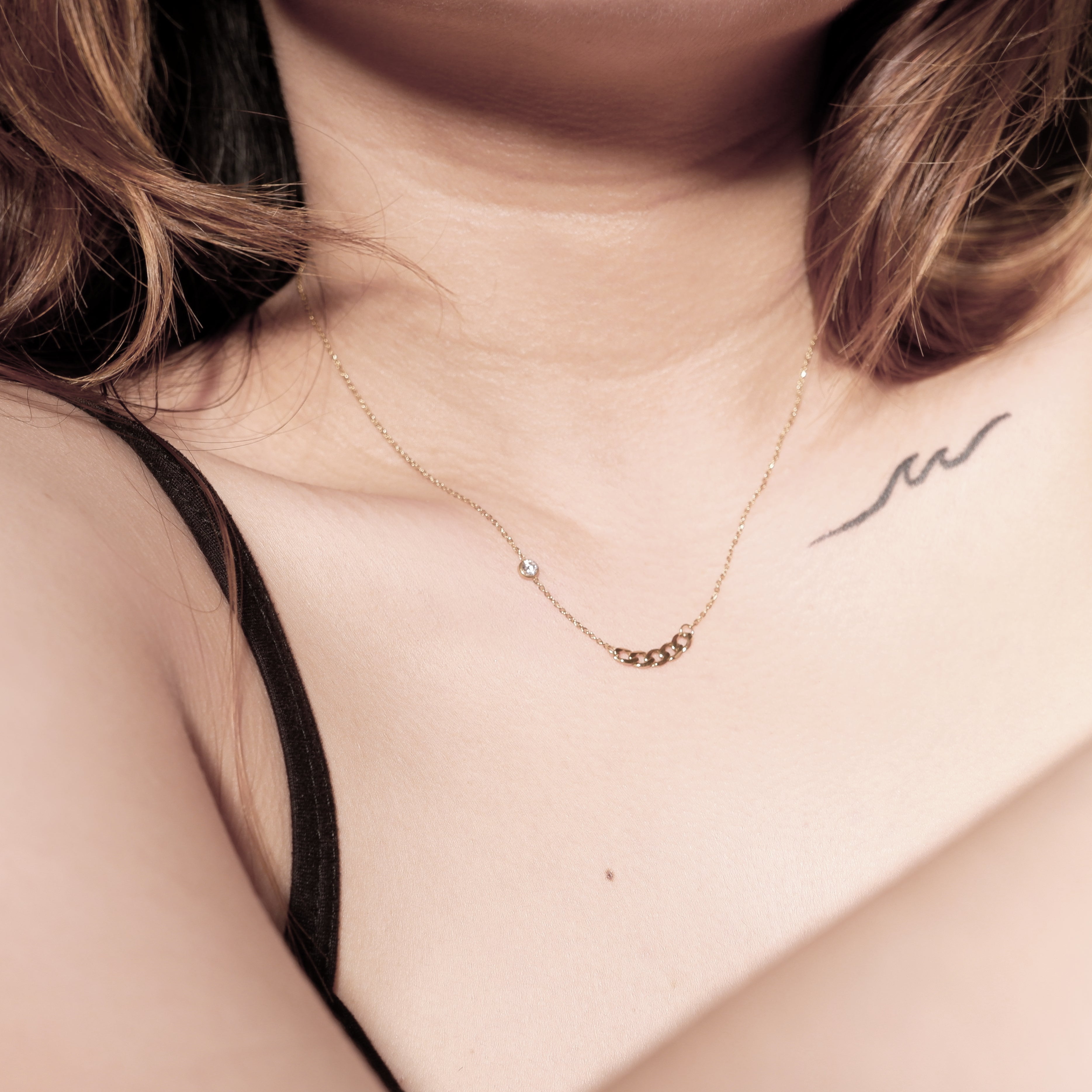 The Rebel Solitaire Necklace